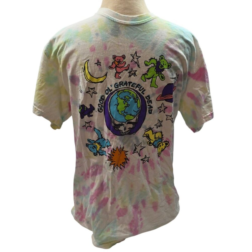 2021 Grateful Dead Tie-Dye Dancing Bears Graphic Tee Ripple Junction Size M